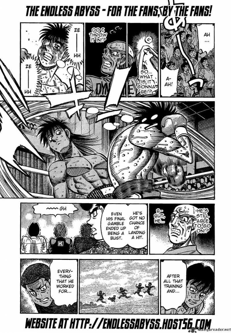 Hajime no Ippo: Fighting Spirit, Chapter 888 image 11
